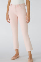 Apricot Red Straight Leg Cropped Jeans