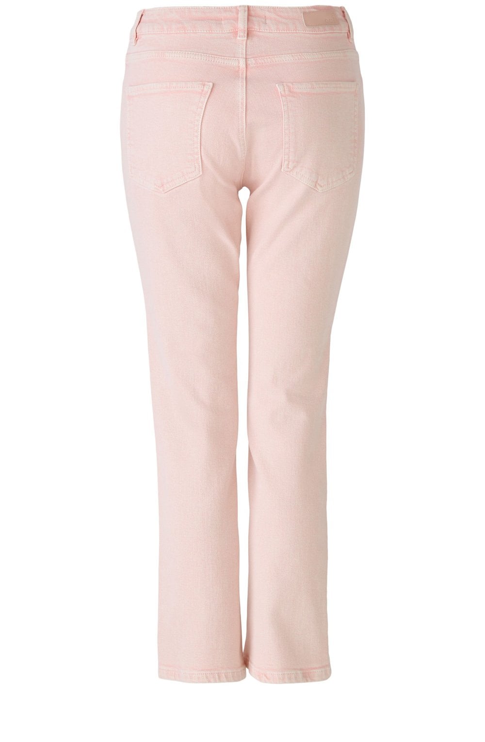 Apricot Red Straight Leg Cropped Jeans