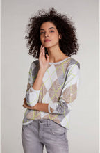 Argyle Fine Knit Jumper