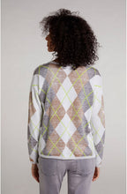 Argyle Fine Knit Jumper