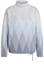 Argyle Print Jumper