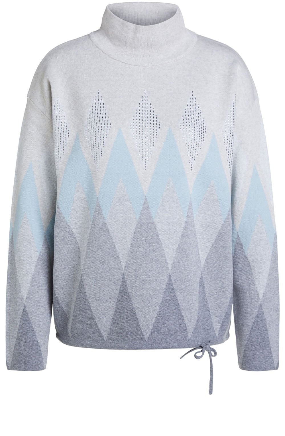 Argyle Print Jumper