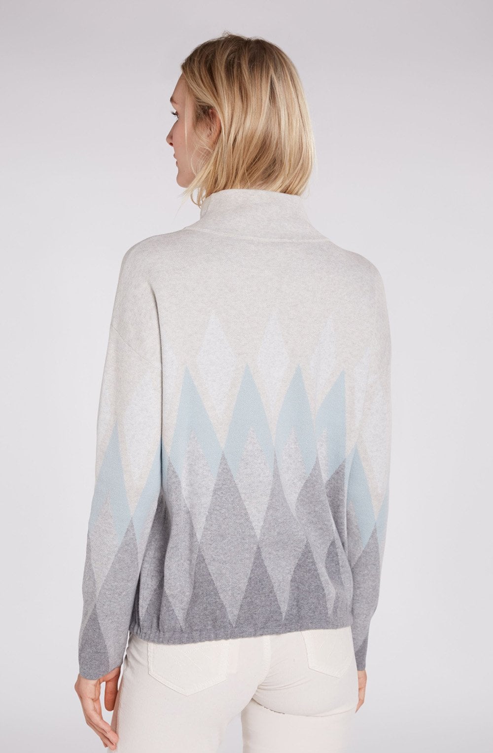 Argyle Print Jumper