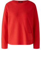 Aura Orange Red Keiko Jumper