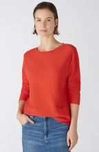 Aura Orange Red Keiko Jumper