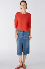 Aura Orange Red Keiko Jumper