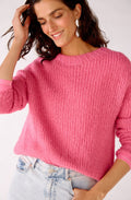 Azalea Pink Soft Chunky Knit Jumper