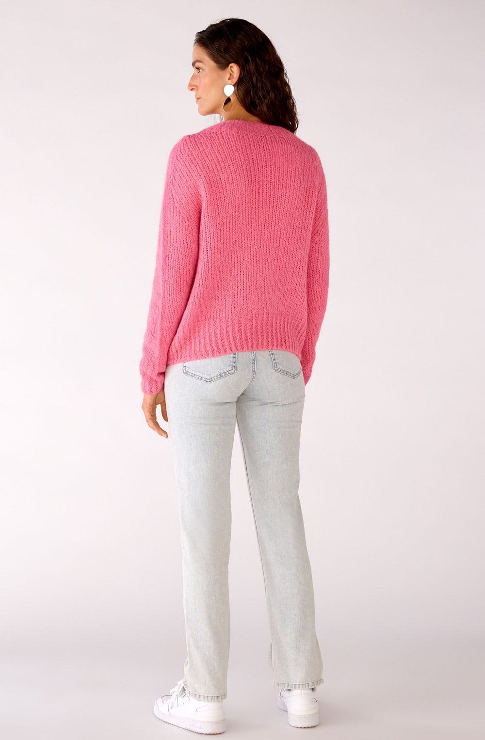 Azalea Pink Soft Chunky Knit Jumper