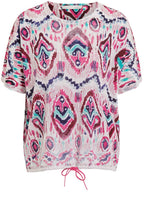 Aztec Print T Shirt