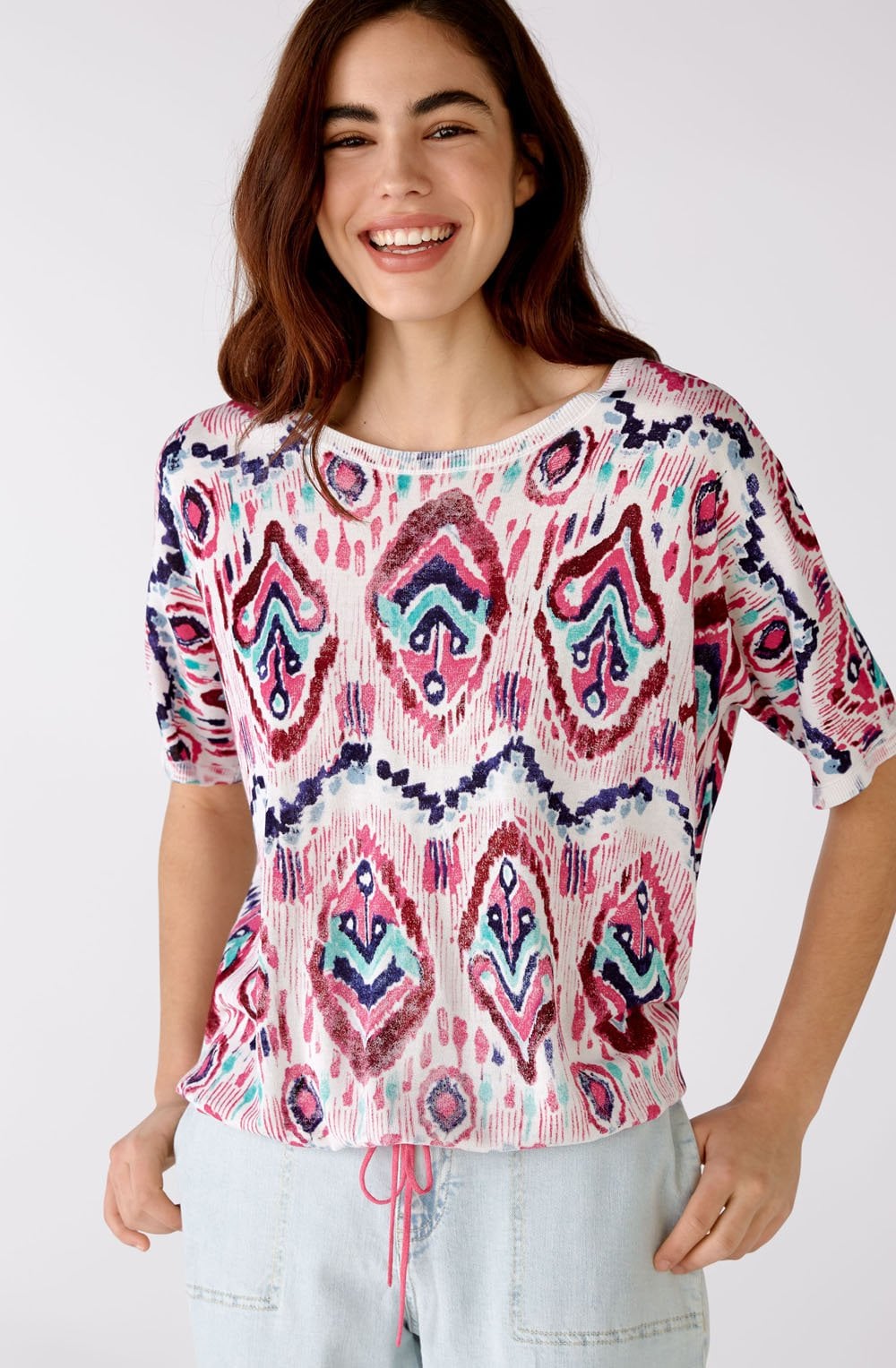 Aztec Print T Shirt