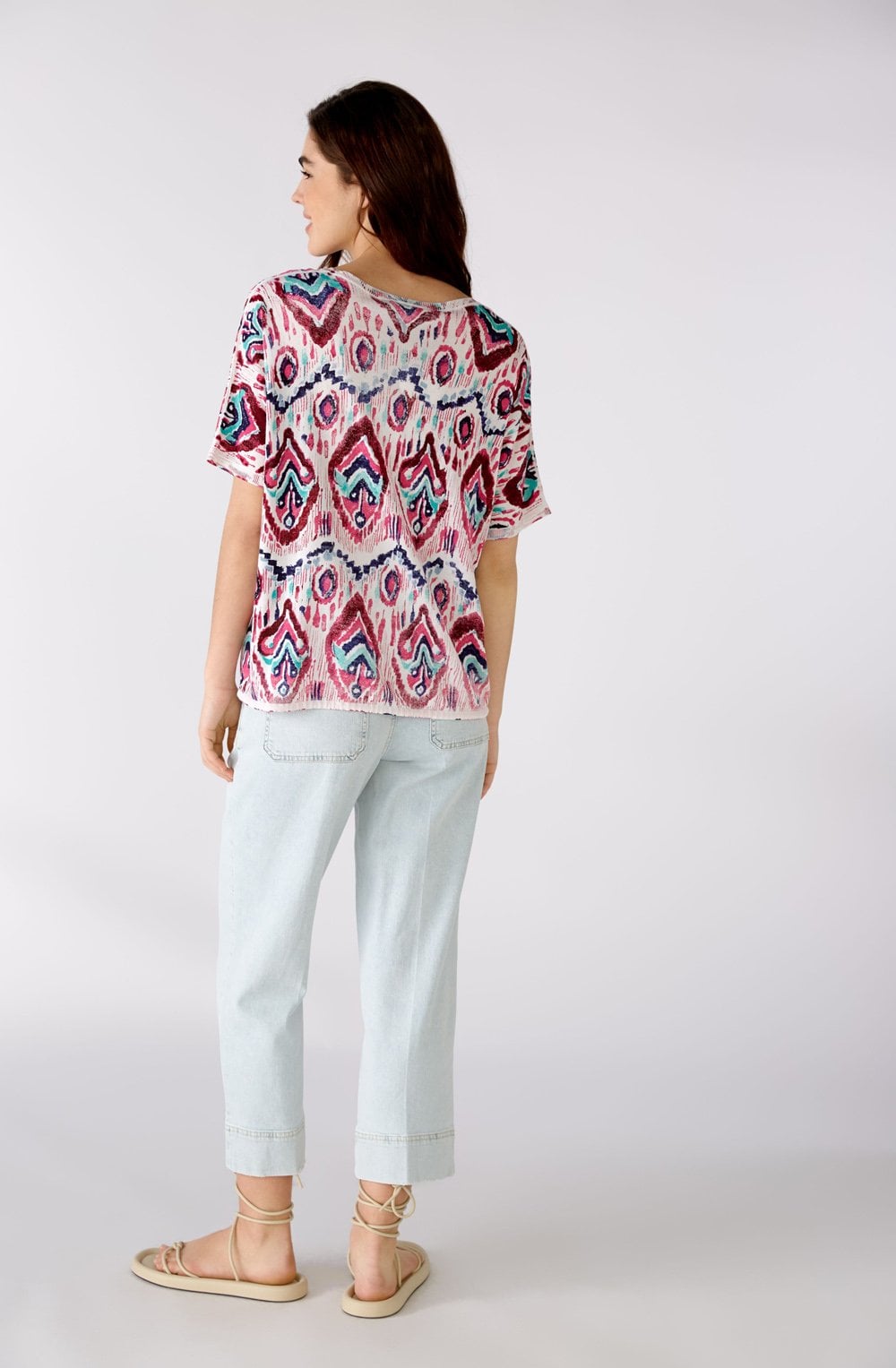 Aztec Print T Shirt