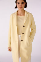 Banana Crepe Boiled Wool Coat