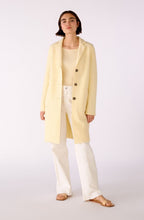 Banana Crepe Boiled Wool Coat