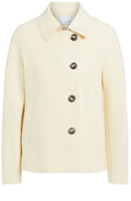 Banana Crepe Collared Jacket