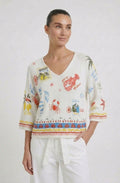 Beach Design Fine Knit Jumper