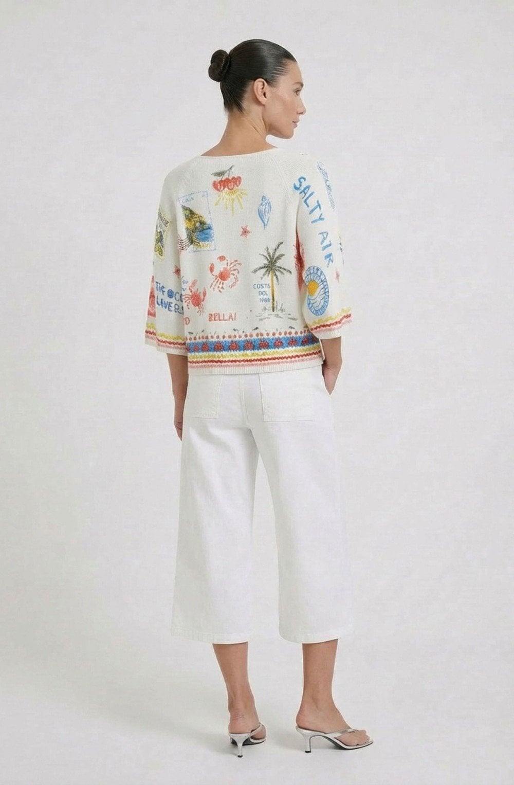 Beach Design Fine Knit Jumper