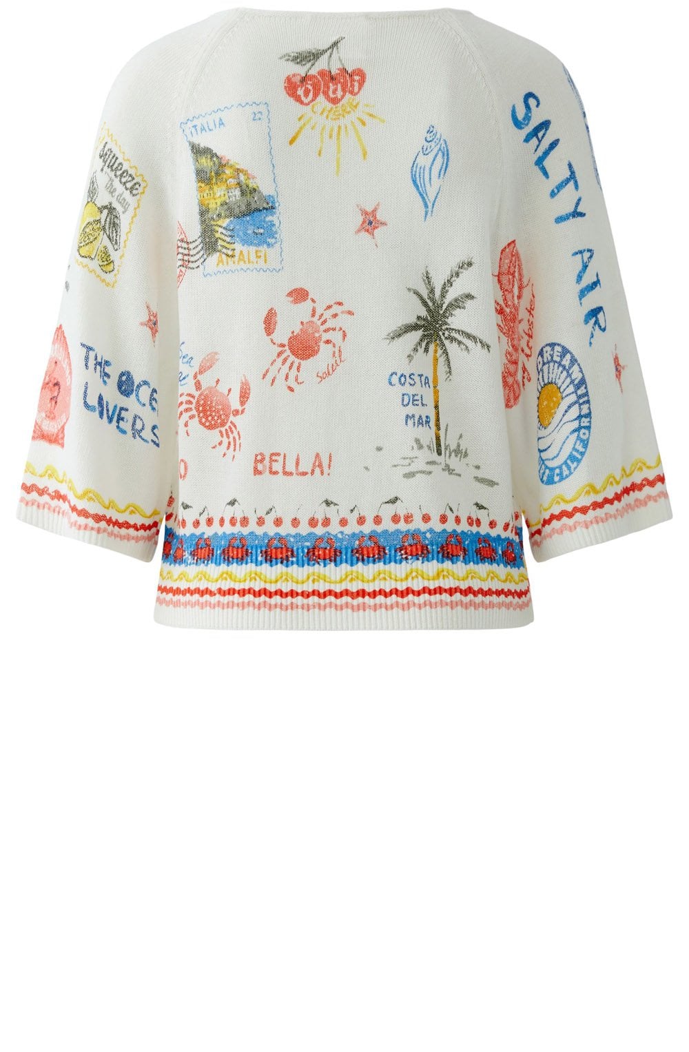 Beach Design Fine Knit Jumper