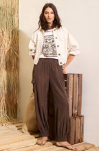 Beaded Floral Motif T Shirt