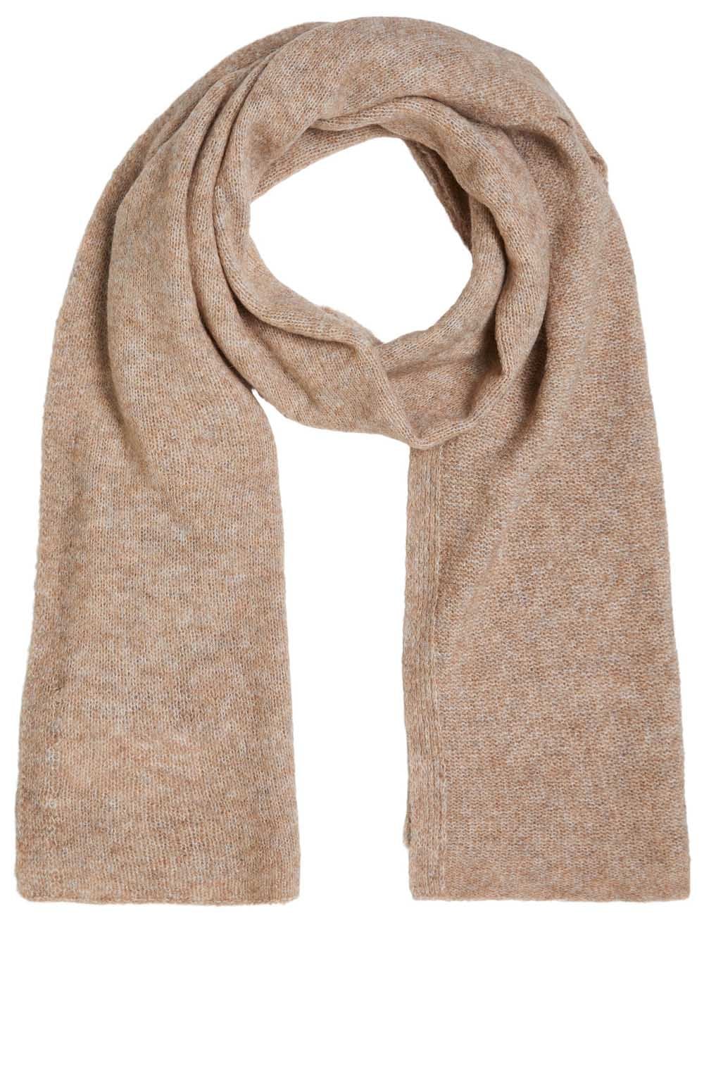 Beige Knit Scarf