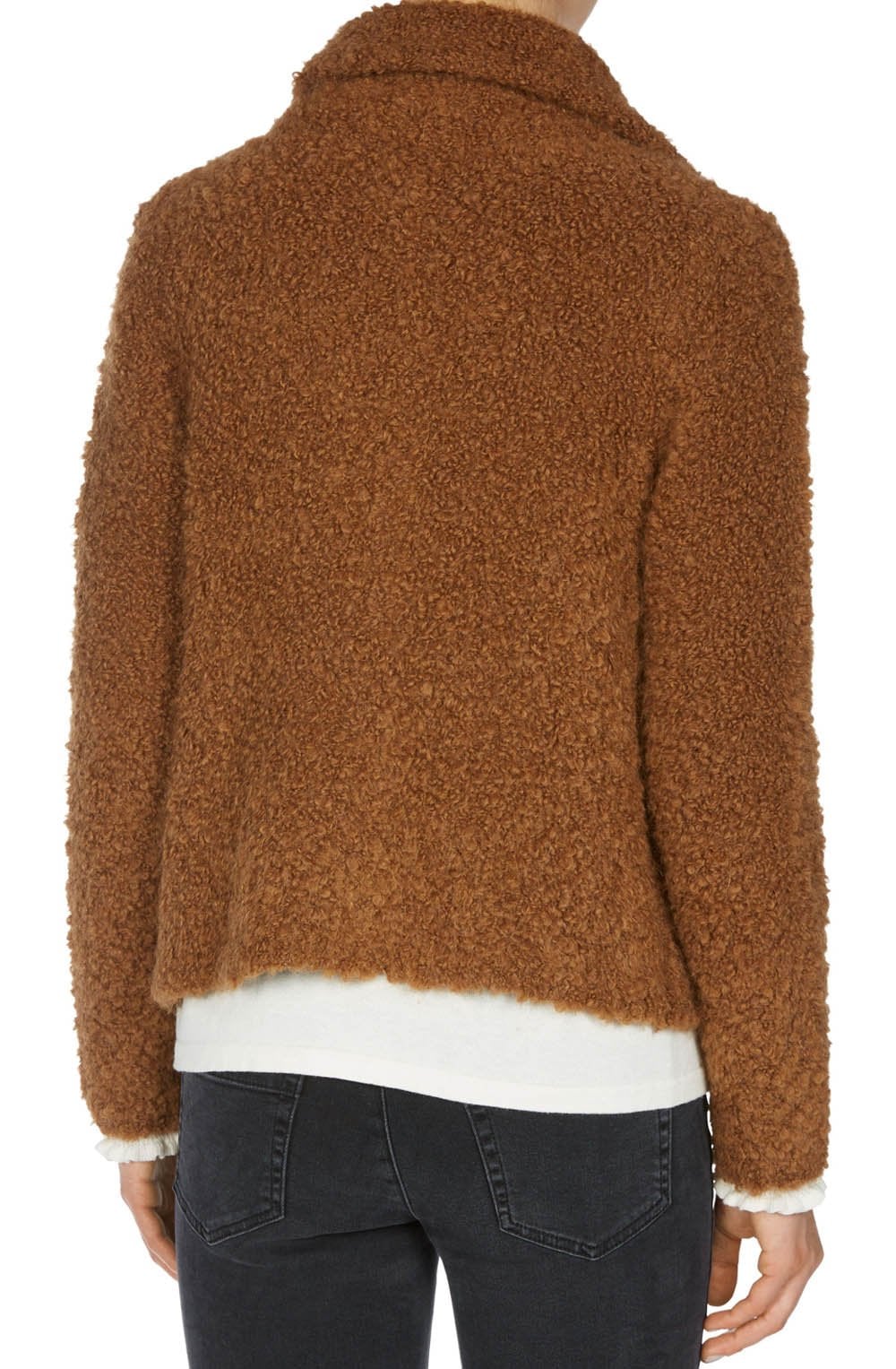Beige Teddy Cardigan