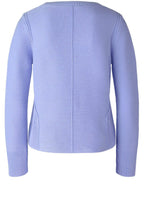 Bel Air Blue Contrast Knit Jumper