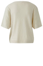 Biscuit Linen Patch Pocket Pullover
