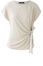 Bisquit Knotted T Shirt