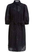 Black Anglais Effect Dress