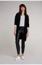 Black Boiled Wool Jacket