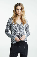 Black Brown Animal Print Jumper