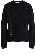 Black Cable Knit Jumper