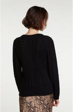 Black Cable Knit Jumper