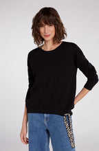 Black & Camel Jumper