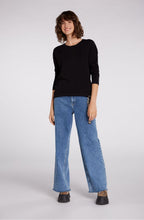 Black & Camel Jumper