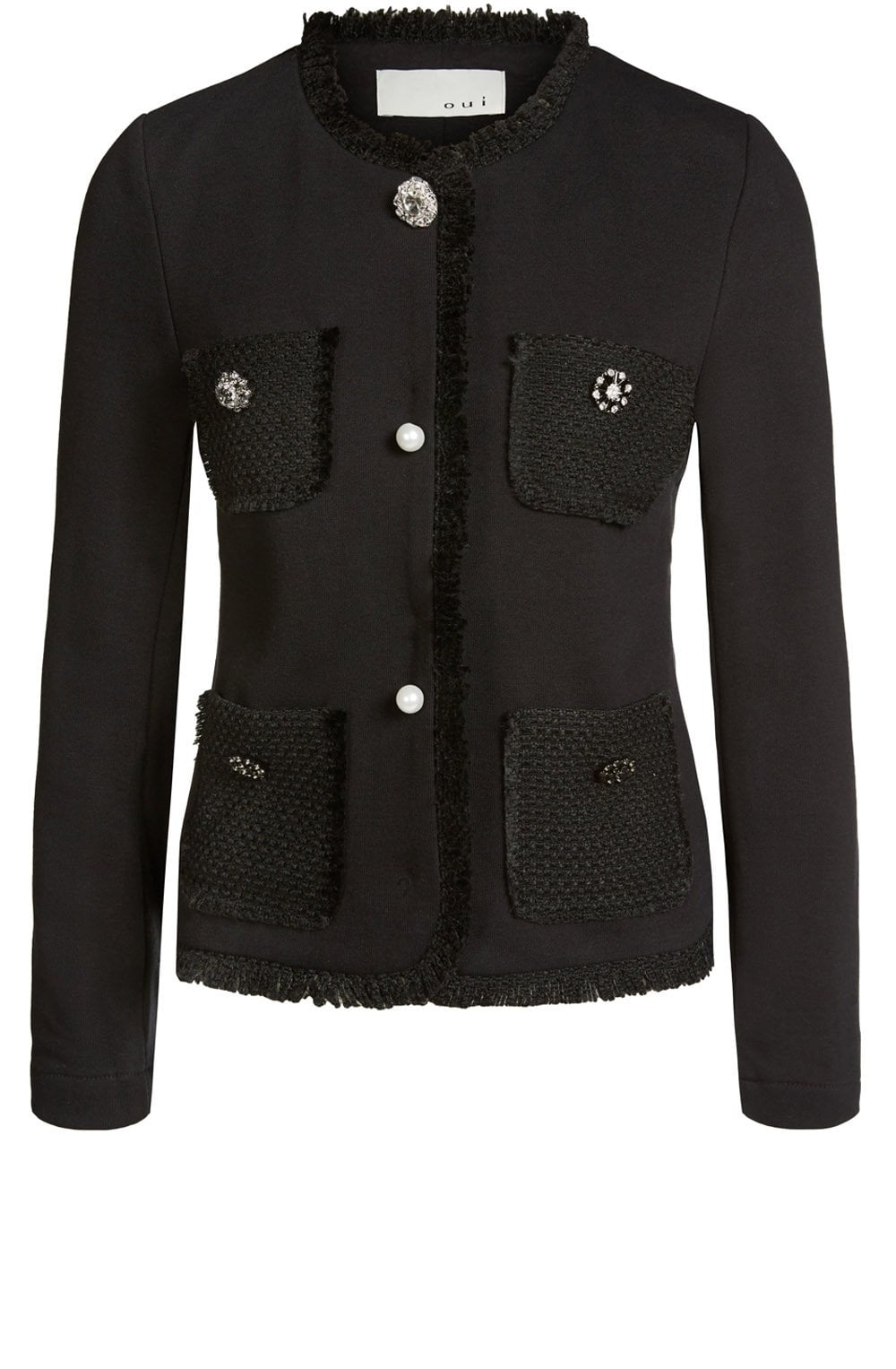Black Chanel Style Jacket