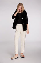 Black Faux Fur Waistcoat
