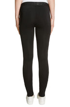 Black Faux Leather Detailed Leggings