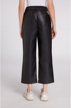Black Faux Leather Trousers