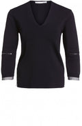 Black Fine Knit Jumper