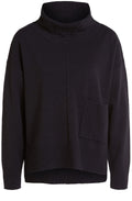 Black Fine Knit Jumper