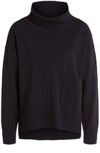Black Fine Knit Jumper