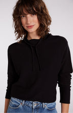 Black Fine Rib Jumper