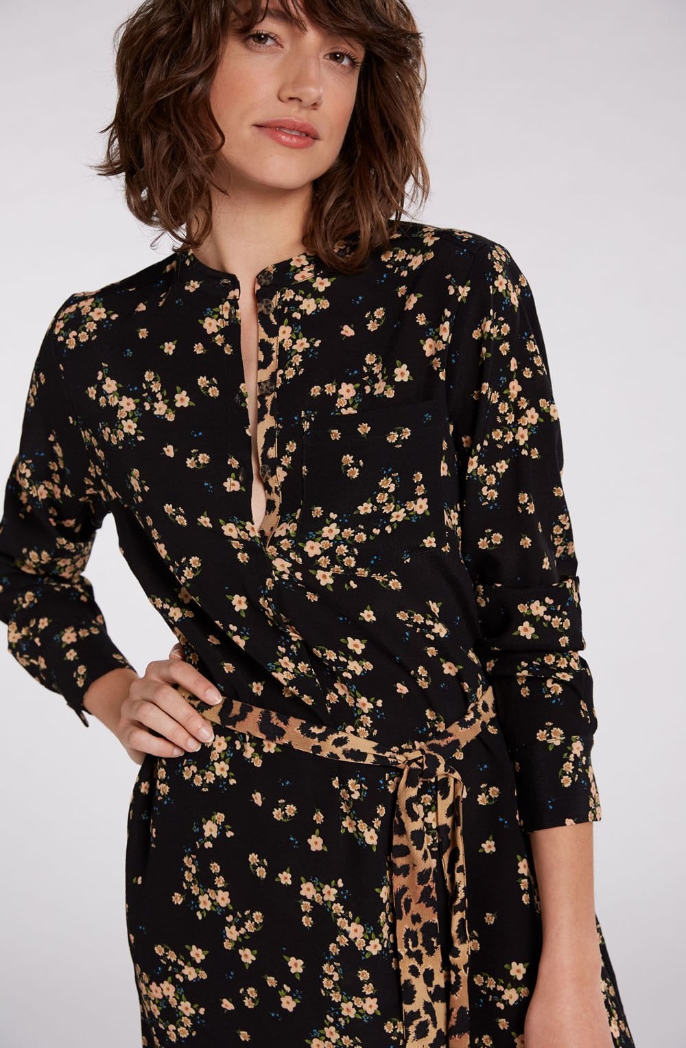 Black Floral Dress