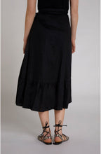 Black Frilled Edged Skirt
