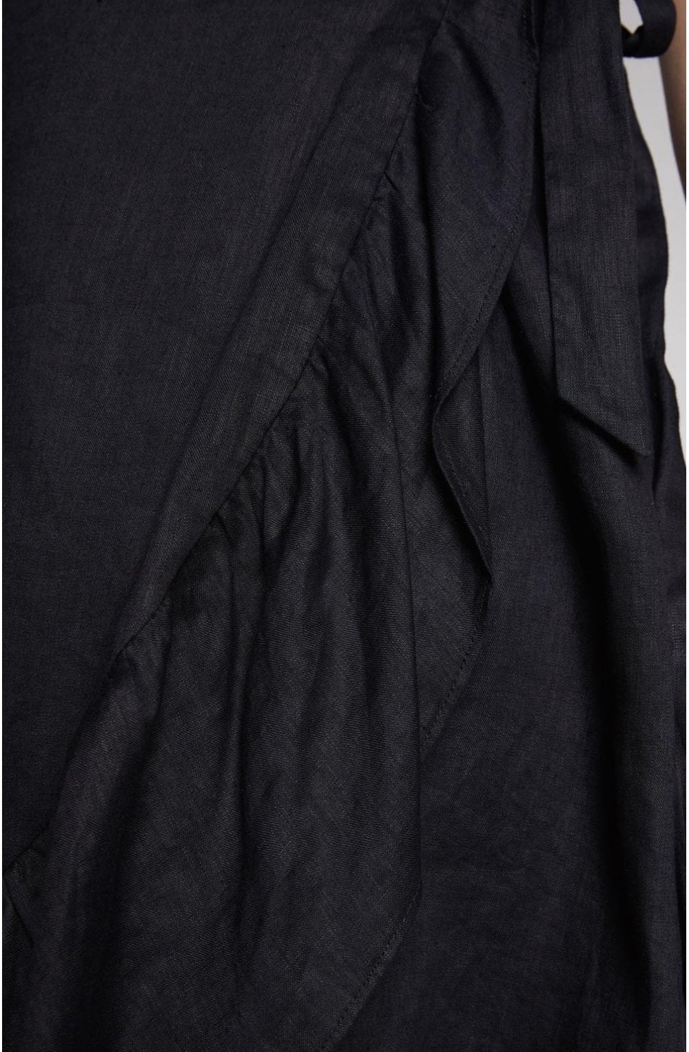 Black Frilled Edged Skirt