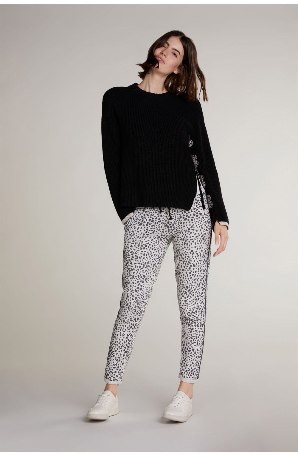 Black Heart Design Jumper