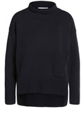 Black High Neck Jumper