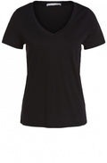Black Jersey T Shirt
