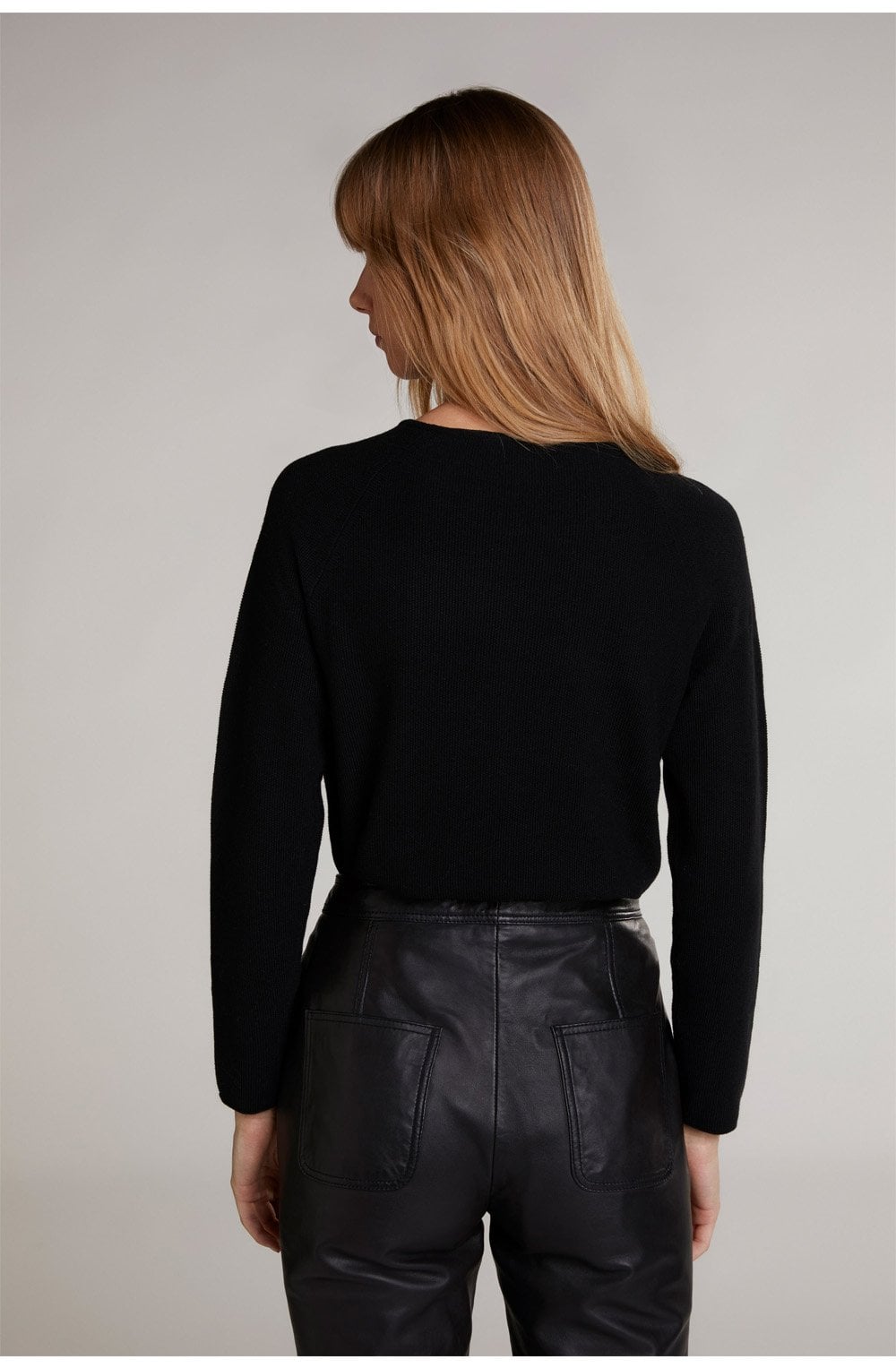 Black Knit Jumper