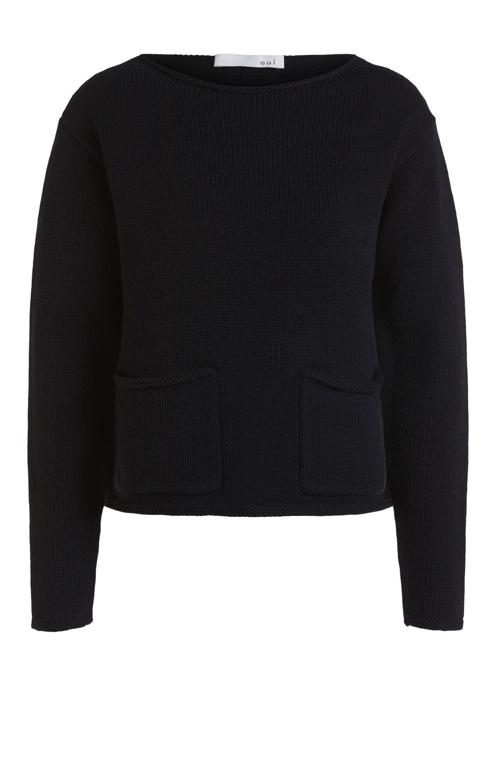 Black Knit Jumper
